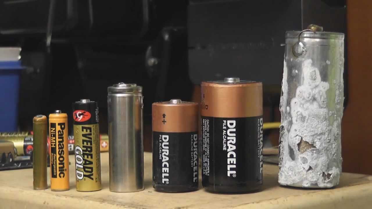 4Â½ Volts B-cell battery - YouTube