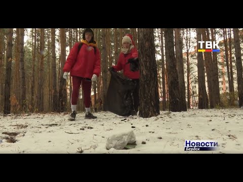 Молодёжь старается сделать Бердск чище Молодёжь старается сделать Бердск чище