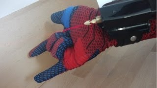 Electromagnetic Spiderman "Webshooter", made from scratch