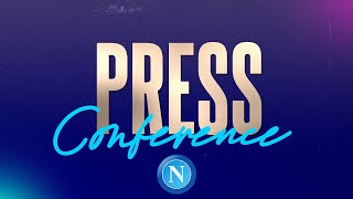 LIVE | La conferenza stampa del Napoli alla vigilia di Napoli - Milan