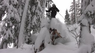 Freeride Story in Les Arcs with Mickael Bimboes in Backflip