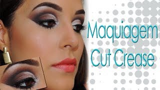 Maquiagem Cut Crease