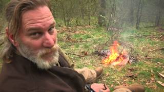 Dave Canterbury makes fire with beard