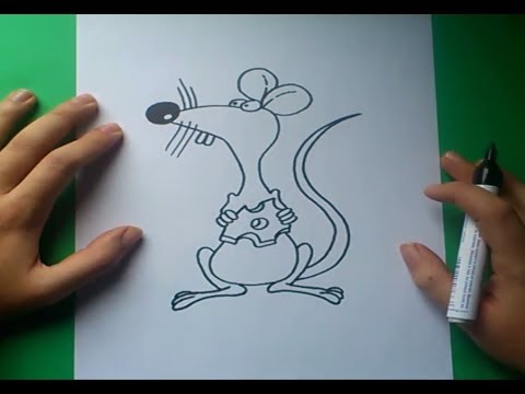 Como dibujar un raton paso a paso 3 
