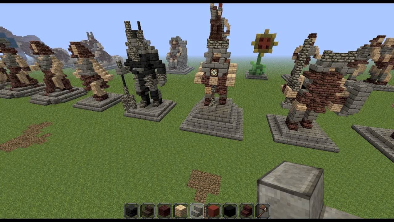 Buat Testing Doang Minecraft Statues