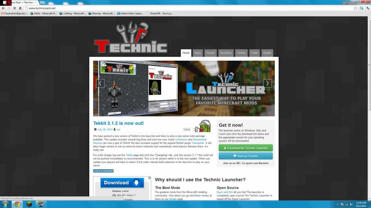 how to download technic launcher for windows 10