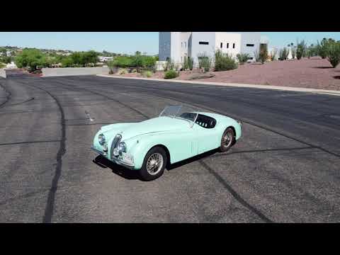 video 1954 Jaguar XK120 SE OTS Roadster