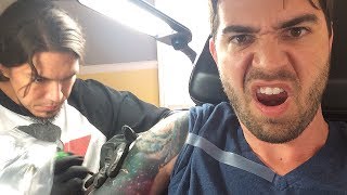 FINISHING THE TATTOOS!!