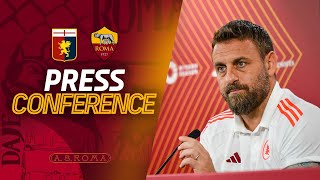 🟨? LIVE🟥?? LA CONFERENZA STAMPA DI DANIELE DE ROSSI IN VISTA DI GENOA-ROMA