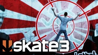 Funky Black Skate 3 - Bullseye!