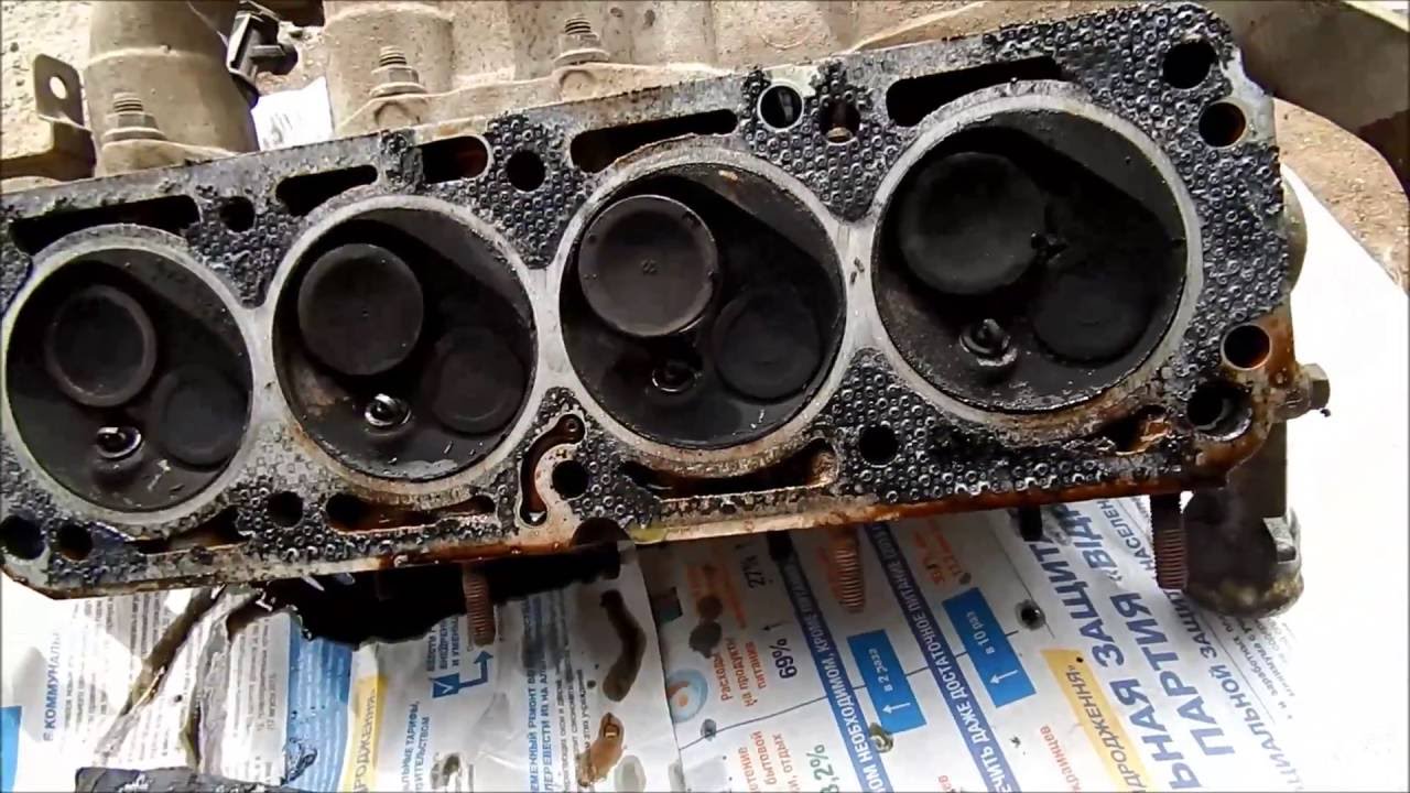 Затяжка гбц ланос 1.5