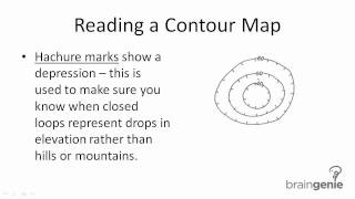 Contour Maps Reading A Contour Map Youtube