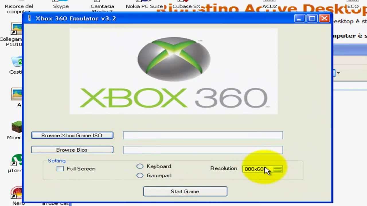 xbox 360 emulator with bios and plugins