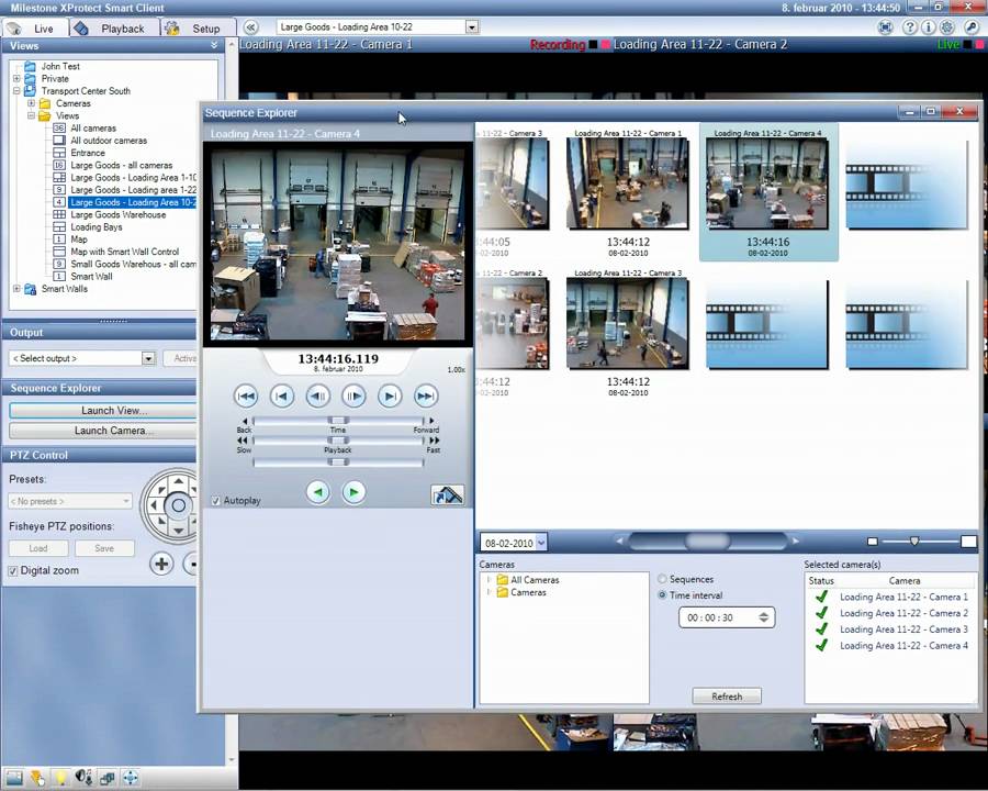 Milestone - XProtect Smart Client 5.0 - YouTube