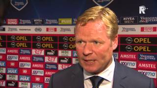 Feyenoord-trainer Ronald Koeman na nederlaag tegen FC Twente