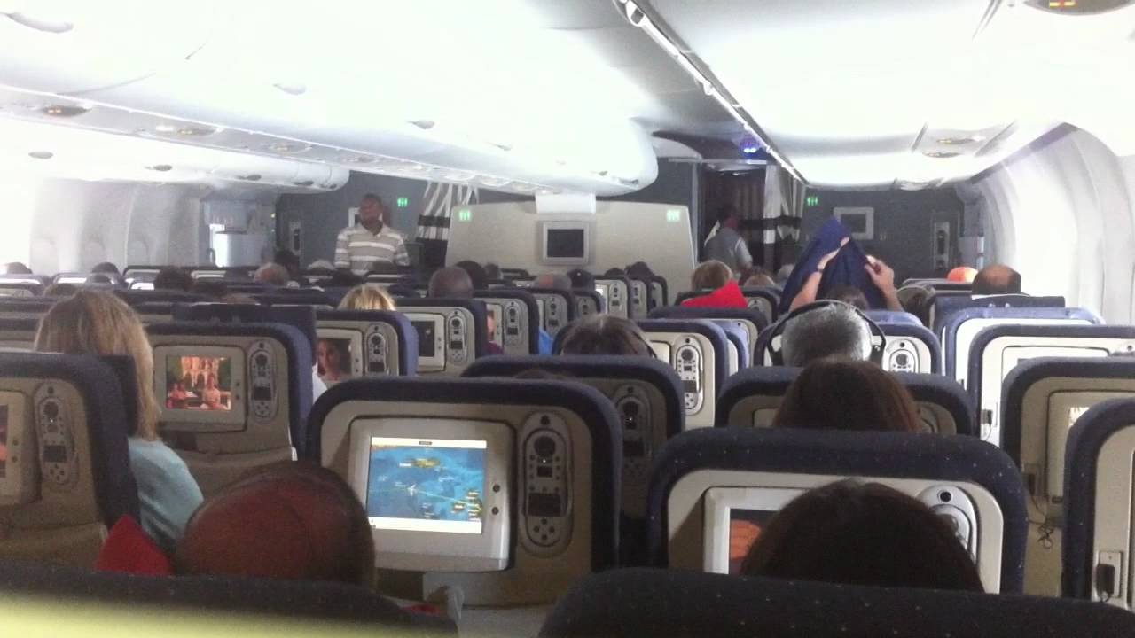 Inside Air France Airbus A380-800 - YouTube