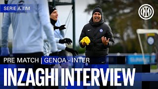 SIMONE INZAGHI | PRE-MATCH INTERVIEW | GENOA vs INTER🎙️⚫🔵??