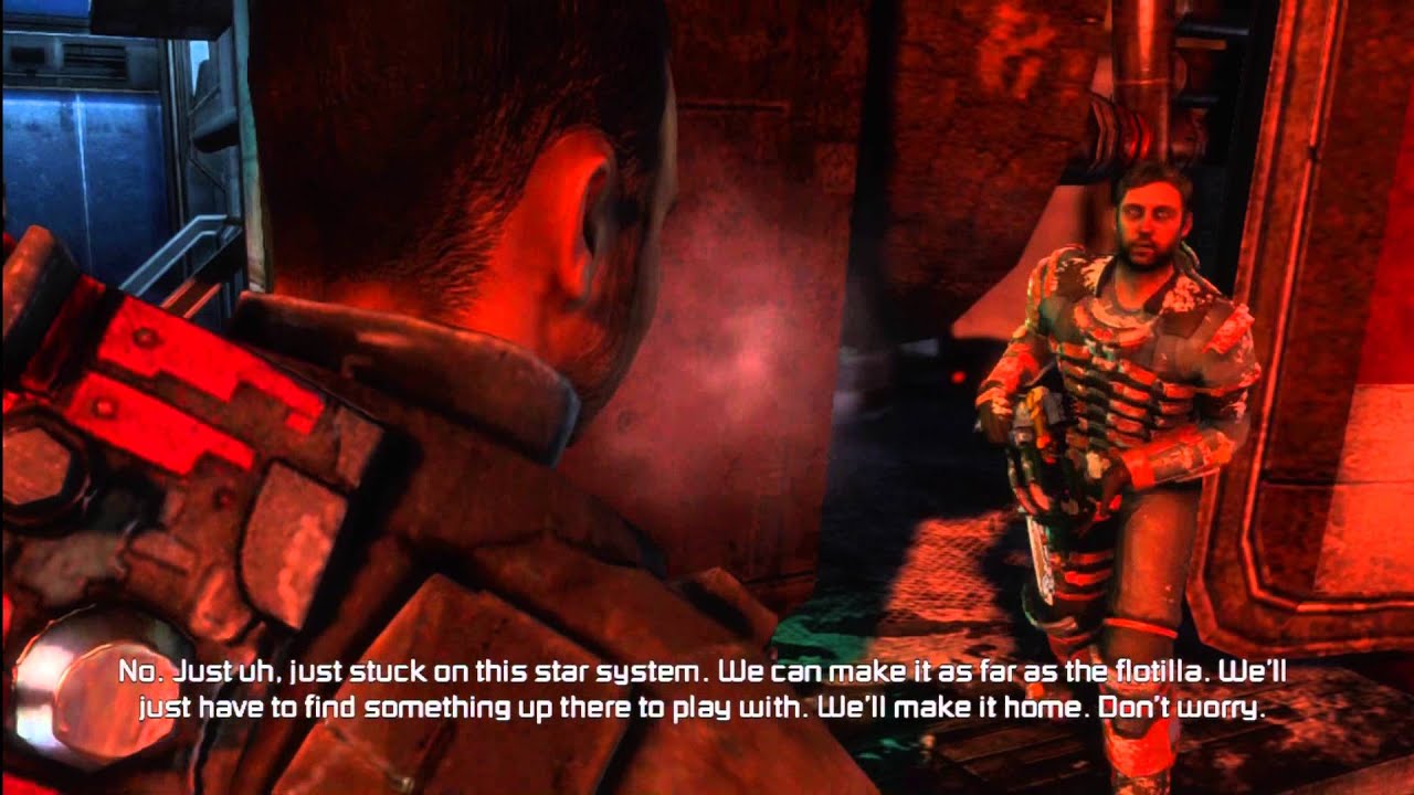 dead space 3 dlc what to do with glowing marker
