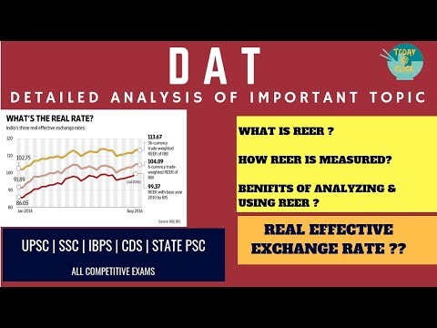 Download Real Effective Exchange Rate - REER - Explained in Detail for UPSC,IBPS,STATE PSC