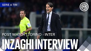 SIMONE INZAGHI INTERVIEW | TORINO 0-3 INTER 🎙️⚫🔵??