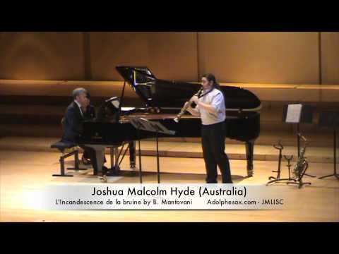 3rd JMLISC Johua Malcolm Hyde (Australia) L'Icandescence de la bruine by B. Mantovani