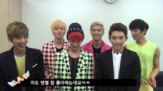 TEEN TOP(틴탑) _ 'Rocking'(장난아냐) 방송 활동 마무리 인사