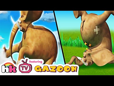 Best of Gazoon S2 Ep 34 | Funny Elephant | Funny Animal Cartoons | HooplaKidz Tv