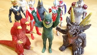 ウルトラマンギンガに登場した怪獣&宇宙人が揃った！ラゴン・キングパンドン・サンダーダランビアをレビュー！DXギンガスパークで音声確認 SD スパークドールズ