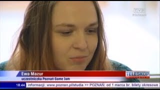 Poznań Game Jam 2014, wywiady - Teleskop TVP Poznań [25.01.14, 18:30]