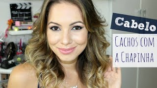 Cabelos | Como Fazer Cachos com a Chapinha