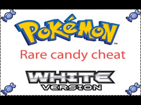 Pokemon White - Rare candy cheat (DeSmuME) (mac) - YouTube