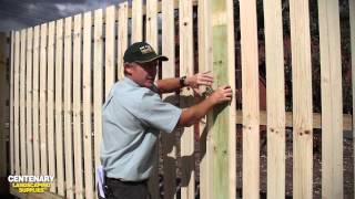 How to Install Wooden Fencing Puppets - (Step by Step Guide) 