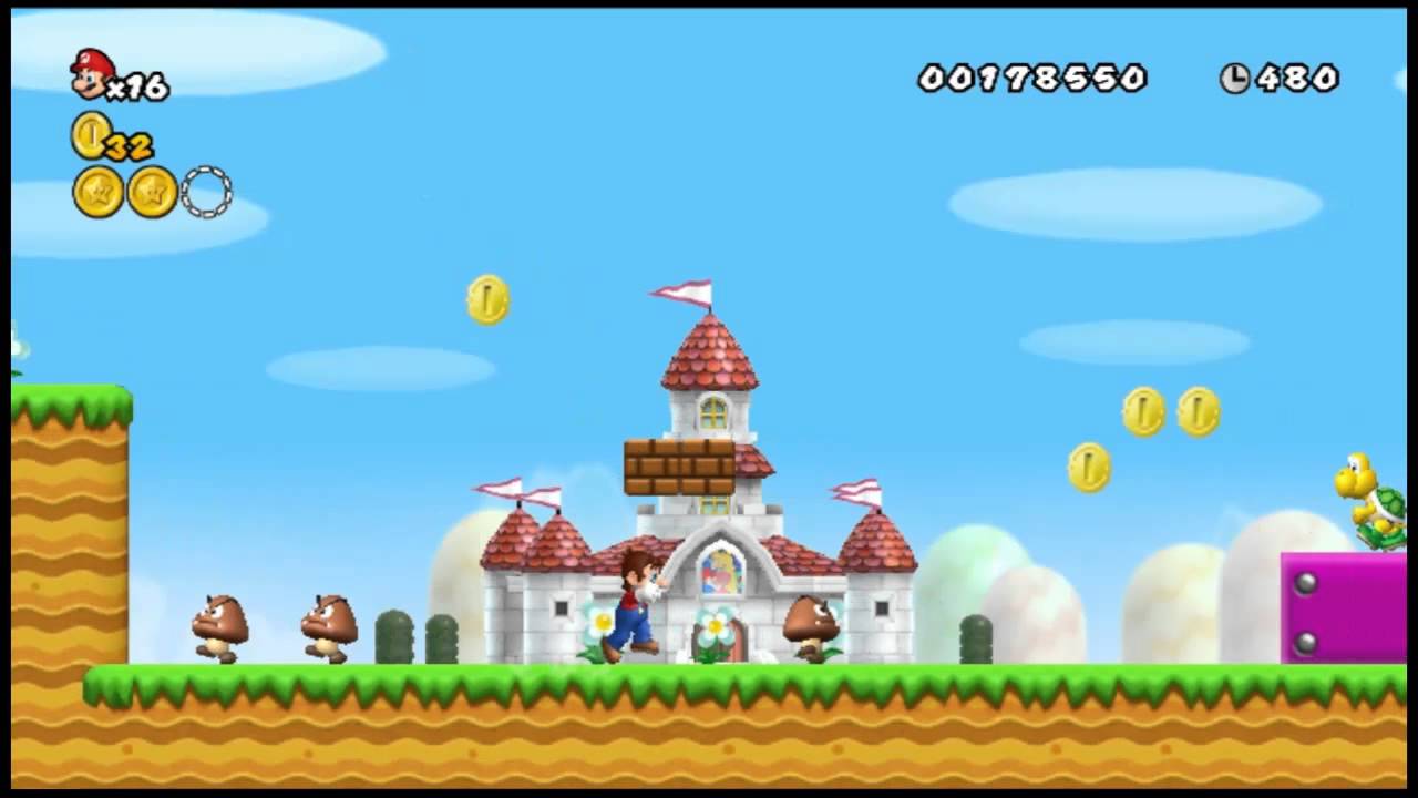 NSMBW HACK] New Super Mario Bros 2 Wii Version - YouTube