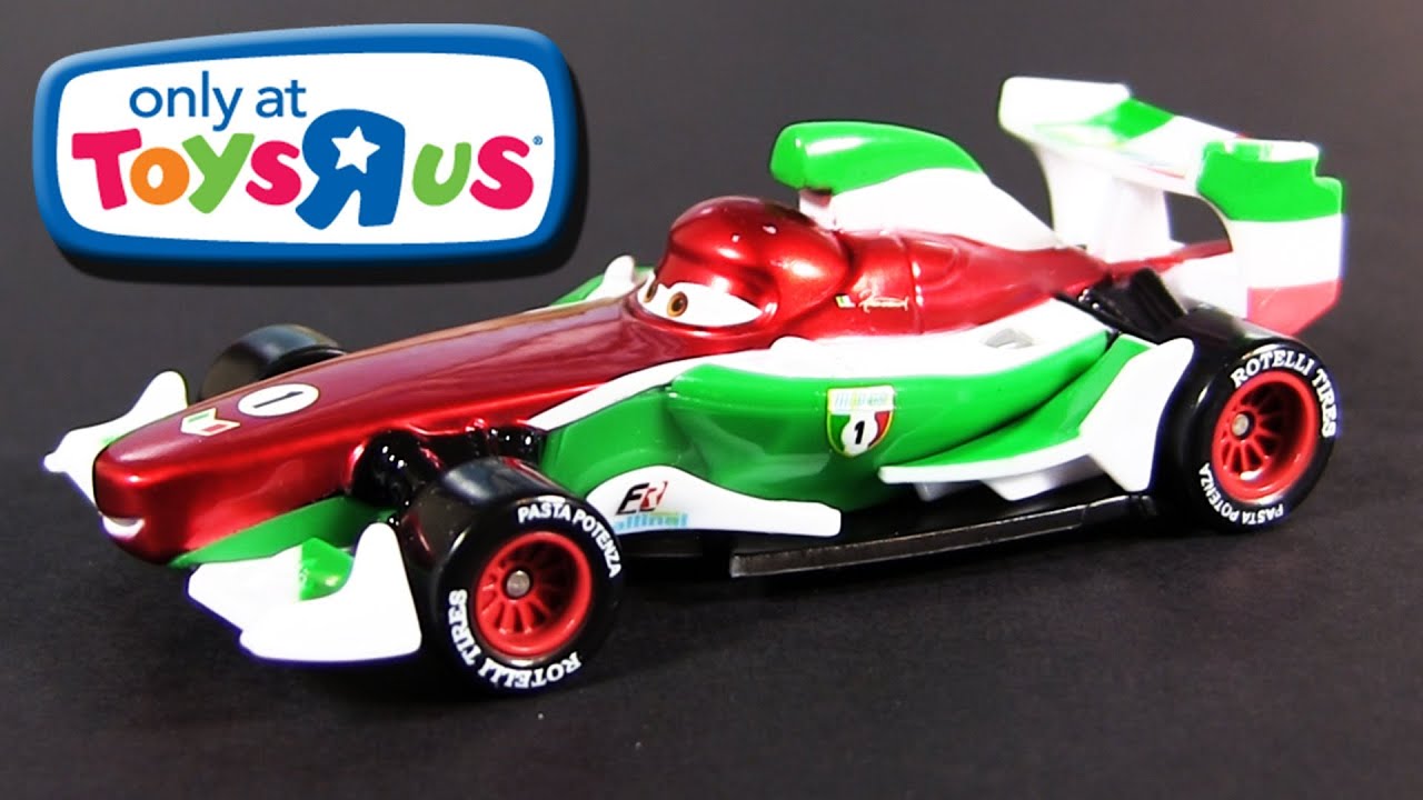 Cars 2 Francesco Bernoulli with metallic finish Toys"R"US exclusive diecast Disney Pixar YouTube