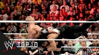 Roman Reigns' Greatest Spears - WWE Top 10