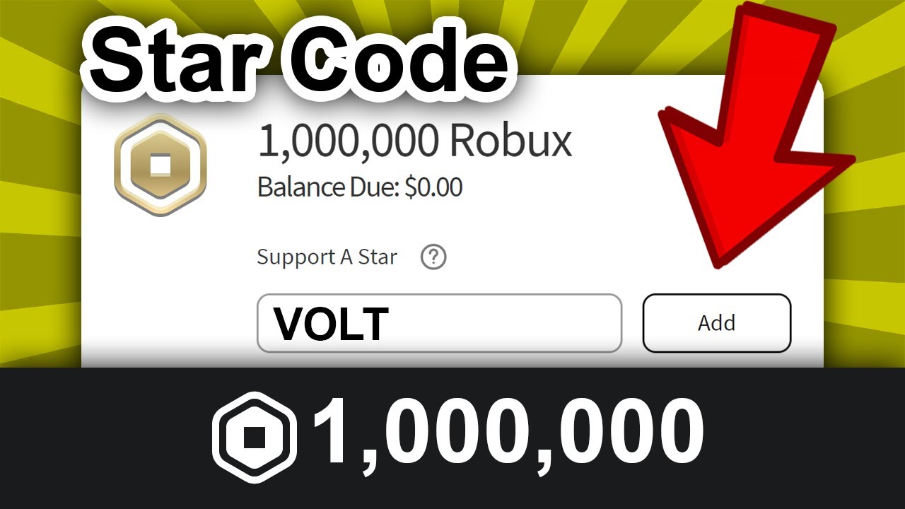 Whats The Star Code To Get Free Robux