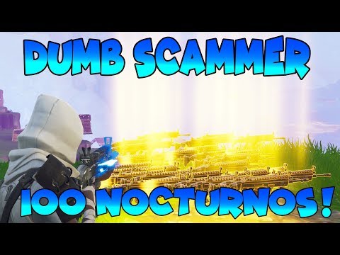 Download Dumb Scammer Nearly Scams 100 Nocs! (Scammer Gets Scammed) Fortnite Save The World