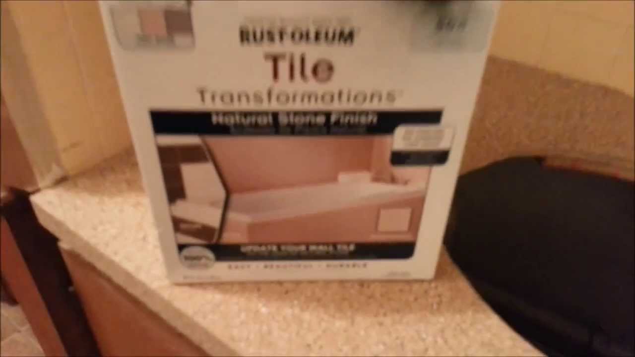 CounterTop Transformation project with Rust-Oleum - YouTube
