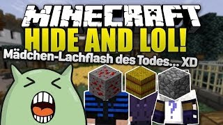 MÄDCHEN LACHFLASH! mit GLP, Zombey & Taddl - Minecraft Hide and Seek! | ungespielt