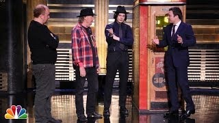 Neil Young and Jack White Demonstrate a Voice-O-Graph Machine