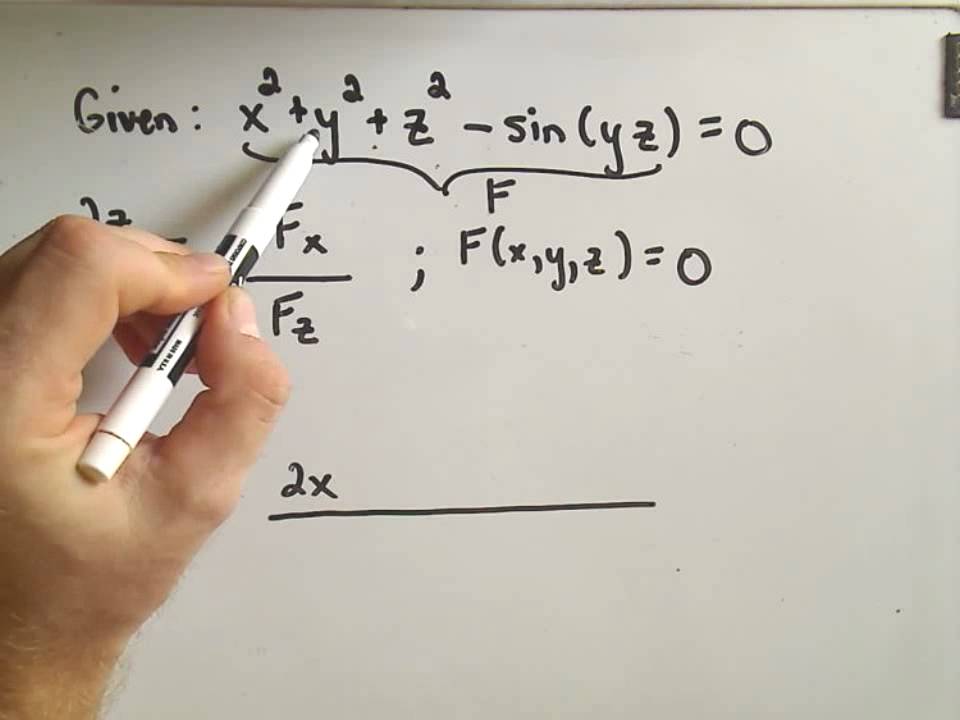 MultiVariable Calculus - Implicit Function Theorem - YouTube