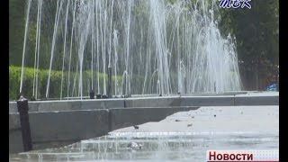 В парке культуры и отдыха им. Коротеева идут ремонтные работы