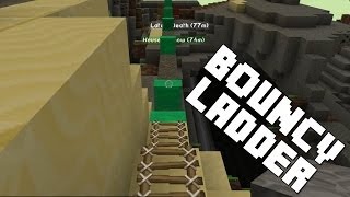 Minecraft - Race To The Moon - Bouncy Ladder! [34]