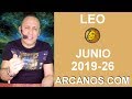 Video Horscopo Semanal LEO  del 23 al 29 Junio 2019 (Semana 2019-26) (Lectura del Tarot)