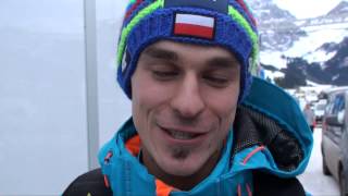 Piotr Żyła po niedzielnym konkursie w Engelbergu [ Skijumping.pl ]