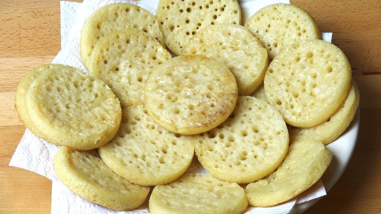 Home Made Crumpets RECIPE YouTube