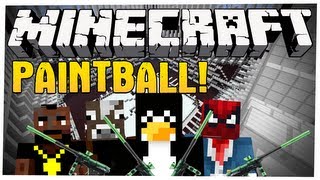 Minecraft: MEGA KILLSTREAK! :P Paintball /w Multi, Blow i Mandzio!