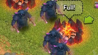 Clash of clans - Pekka level 5 upgrade (w/ gameplay)