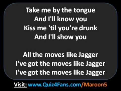 move like jagger song lyrics