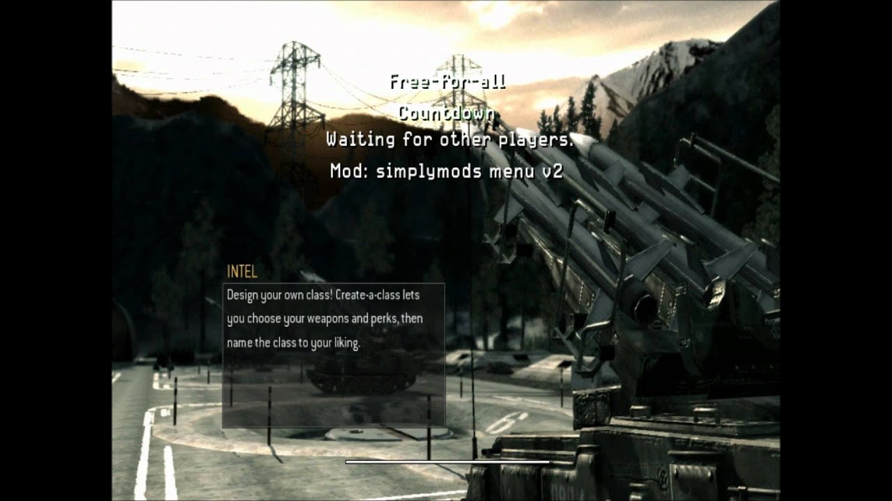 How to mod cod4 PC By FuNHosTeR (mod menu link) - YouTube